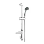 Casa si Gradina - Sanitare - Cazi si cabine de dus - Coloane si seturi de dus - Set de dus Ferro Simpla cu bara si suport culisant crom - Infinity.ro