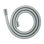 Casa si Gradina - Sanitare - Lavoar baie si accesorii - Accesorii baterii sanitare - Furtun de dus flexibil Ferro Silver 150 cm argintiu - Infinity.ro