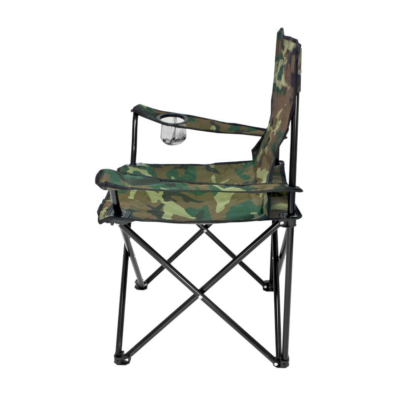 Casa si Gradina - Gradina si terasa - Mobilier exterior - Seturi mobila gradina - Scaun pliabil camping sau pescuit Sersimo, suport pahar, camuflaj - Infinity.ro