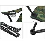 Casa si Gradina - Gradina si terasa - Mobilier exterior - Seturi mobila gradina - Scaun pliabil camping sau pescuit Sersimo, suport pahar, camuflaj - Infinity.ro