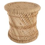 Casa si Gradina - Mobilier - Mese si birouri - Masute de cafea - Set 2 masute cafea Atmosphera Corde din bambus, 30 cm si 37cm, bej - Infinity.ro