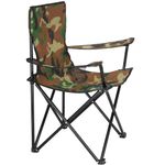 Casa si Gradina - Gradina si terasa - Mobilier exterior - Seturi mobila gradina - Scaun pliabil camping sau pescuit, suport pahar, 80x40x45cm, camuflaj - Infinity.ro