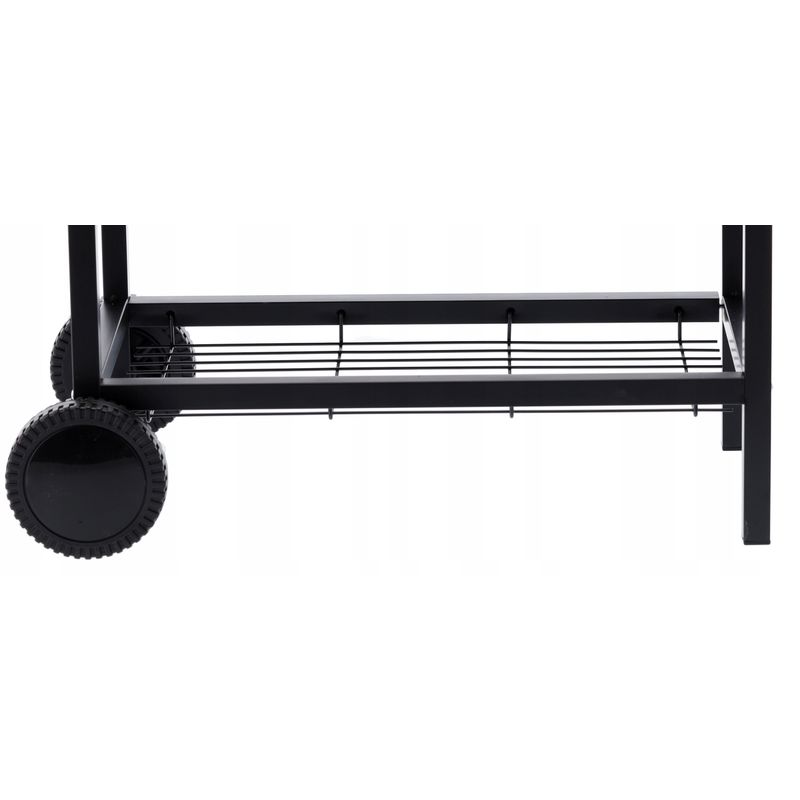 Casa si Gradina - Gradina si terasa - Gratare si accesorii - Gratare de gradina - Gratar dreptunghiular pe carbuni, cu 2 suporti laterali si termometru capac, 101x70x94cm - Infinity.ro