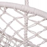 Casa si Gradina - Gradina si terasa - Balansoare si hamace - Balansoare - Scaun rotund Sersimo tip leagan suspendat cu perna Confort Plus casa sau gradina, bej - Infinity.ro