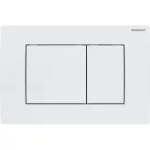 Casa si Gradina - Sanitare - Obiecte sanitare - Accesorii vase de toaleta - Clapeta de actionare Geberit Delta30 alb alpin - Infinity.ro