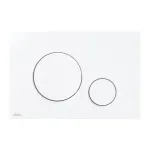 Casa si Gradina - Sanitare - Obiecte sanitare - Accesorii vase de toaleta - Clapeta de actionare Alca Thin M676 alb mat - Infinity.ro