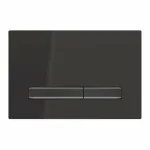 Casa si Gradina - Sanitare - Obiecte sanitare - Accesorii vase de toaleta - Clapeta de actionare Geberit Sigma50 negru/butoane negru mat - Infinity.ro
