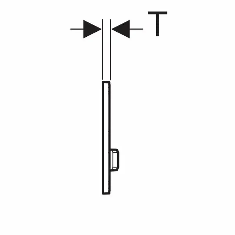 Casa si Gradina - Sanitare - Obiecte sanitare - Accesorii vase de toaleta - Clapeta de actionare Geberit Sigma50 negru/butoane negru mat - Infinity.ro