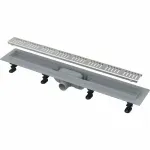 Casa si Gradina - Constructii - Materiale constructii - Sisteme de scurgere - Set rigola pentru dus cu capac Alca APZ10 Simple 85 cm - Infinity.ro