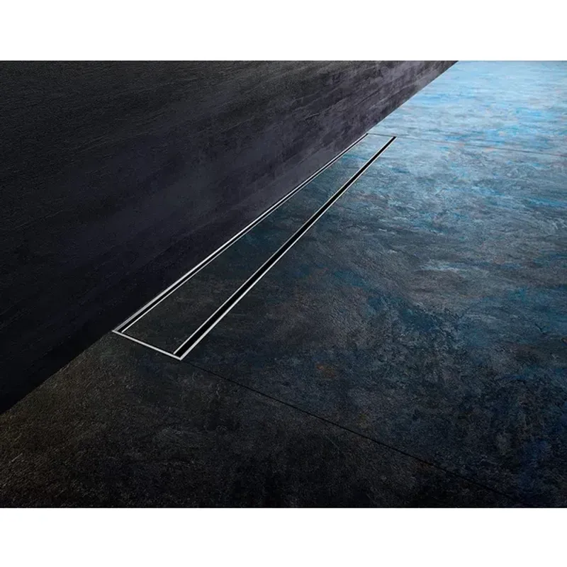 Casa si Gradina - Constructii - Materiale constructii - Sisteme de scurgere - Set rigola de perete cu capac faiantabil Alca APZ23-DOUBLE9 FIT AND GO WALL 85 cm - Infinity.ro