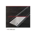 Casa si Gradina - Constructii - Materiale constructii - Sisteme de scurgere - Set rigola de perete cu capac faiantabil Alca APZ23-DOUBLE9 FIT AND GO WALL 85 cm - Infinity.ro