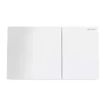 Casa si Gradina - Sanitare - Obiecte sanitare - Accesorii vase de toaleta - Clapeta de actionare Geberit Sigma70 sticla alba finisaj lucios - Infinity.ro