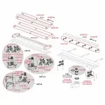 Casa si Gradina - Constructii - Materiale constructii - Sisteme de scurgere - Set rigola cu capac faiantabil APZ13-DOUBLE9 FIT AND GO 65 cm - Infinity.ro