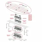 Casa si Gradina - Constructii - Materiale constructii - Sisteme de scurgere - Set rigola cu capac faiantabil APZ115 MARBLE LOW 85 cm - Infinity.ro