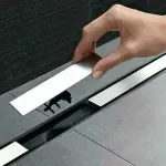 Casa si Gradina - Constructii - Materiale constructii - Sisteme de scurgere - Capac pentru rigola de dus Geberit CleanLine20 30-90 cm metal lucios - Infinity.ro