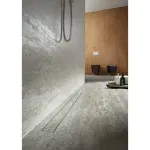 Casa si Gradina - Constructii - Materiale constructii - Sisteme de scurgere - Set rigola cu capac faiantabil APZ115 MARBLE LOW 85 cm - Infinity.ro