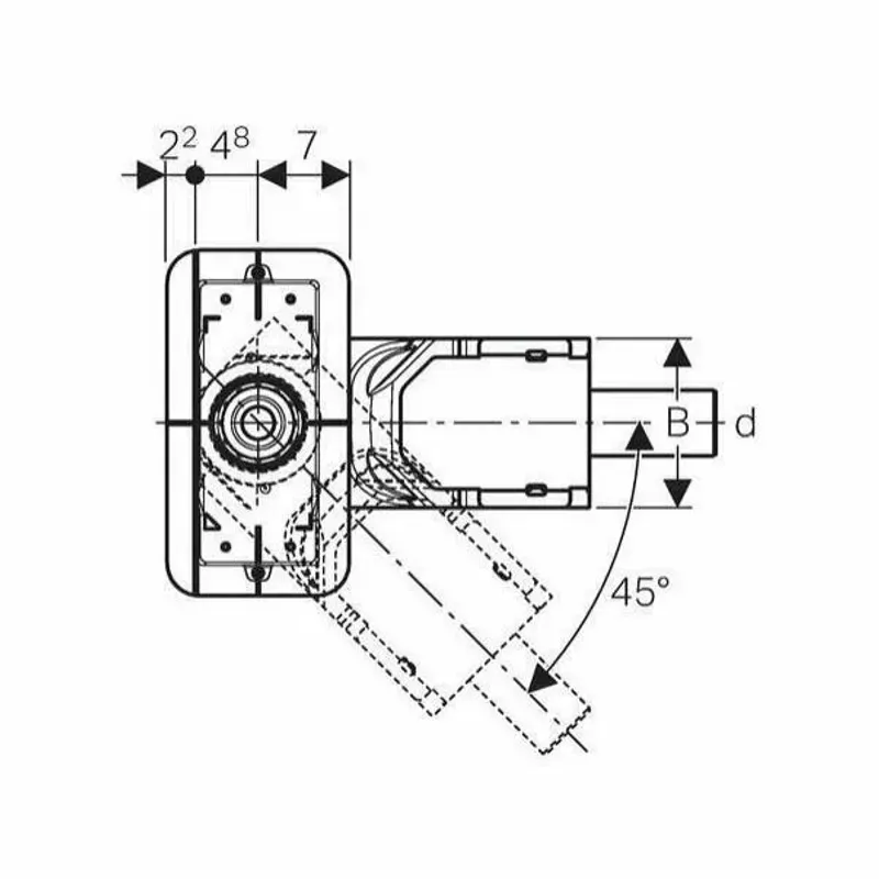 Casa si Gradina - Constructii - Materiale constructii - Sisteme de scurgere - Rigola pentru dus Geberit CleanLine 65-90 mm - Infinity.ro