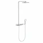 Casa si Gradina - Sanitare - Cazi si cabine de dus - Coloane si seturi de dus - Coloana de dus cu baterie termostatata Grohe RainShower System SmartControl 360 Duo - Infinity.ro