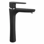 Casa si Gradina - Sanitare - Lavoar baie si accesorii - Baterii sanitare - Baterie inalta pentru lavoar pe blat Ferro Algeo negru mat - Infinity.ro