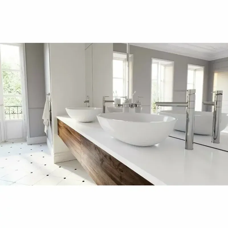 Casa si Gradina - Sanitare - Lavoar baie si accesorii - Baterii sanitare - Baterie lavoar inalta Ferro Fiesta crom - Infinity.ro