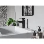 Casa si Gradina - Sanitare - Lavoar baie si accesorii - Baterii sanitare - Baterie lavoar negru mat Ferro Zicco - Infinity.ro