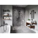 Casa si Gradina - Sanitare - Lavoar baie si accesorii - Baterii sanitare - Baterie lavoar negru mat Ferro Zicco - Infinity.ro