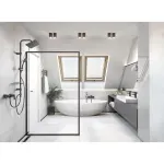 Casa si Gradina - Sanitare - Lavoar baie si accesorii - Baterii sanitare - Baterie lavoar negru mat Ferro Zicco - Infinity.ro