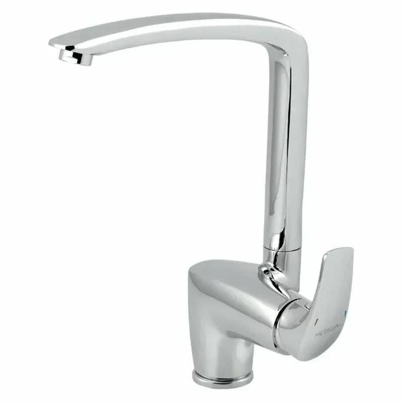 Casa si Gradina - Sanitare - Chiuveta bucatarie si accesorii - Baterii bucatarie - Baterie bucatarie pipa rabatabila Ferro Metalia 57 - Infinity.ro