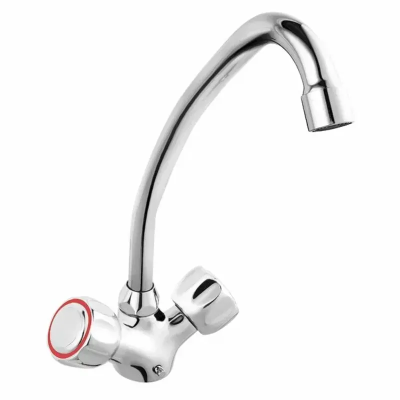 Casa si Gradina - Sanitare - Chiuveta bucatarie si accesorii - Baterii bucatarie - Baterie bucatarie dubla comanda Ferro Standard - Infinity.ro