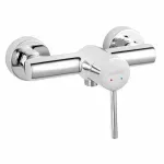 Casa si Gradina - Sanitare - Lavoar baie si accesorii - Baterii sanitare - Baterie dus Ferro Fiesta crom - Infinity.ro