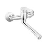 Casa si Gradina - Sanitare - Lavoar baie si accesorii - Baterii sanitare - Baterie lavoar Ferro Isso crom lucios cu pipa rotativa monocomanda - Infinity.ro