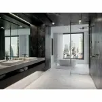 Casa si Gradina - Sanitare - Cazi si cabine de dus - Coloane si seturi de dus - Coloana de dus cu baterie termostatata Ferro Trevi cu 3 functii - Infinity.ro