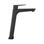 Casa si Gradina - Sanitare - Lavoar baie si accesorii - Baterii sanitare - Baterie lavoar inalta Ferro Vitto Verdeline monocomanda negru mat - Infinity.ro