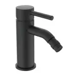 Casa si Gradina - Sanitare - Lavoar baie si accesorii - Baterii sanitare - Baterie bideu Ideal Standard Ceraline cu ventil pop-up negru mat - Infinity.ro