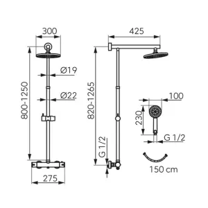 Casa si Gradina - Sanitare - Cazi si cabine de dus - Infinity.ro
