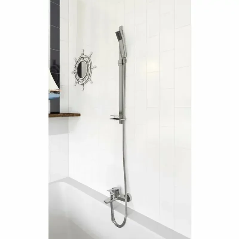 Casa si Gradina - Sanitare - Lavoar baie si accesorii - Baterii sanitare - Baterie cada - dus Ferro Stratos crom - Infinity.ro