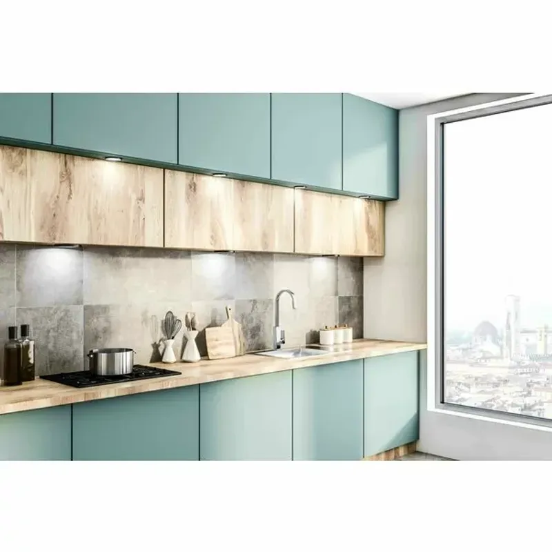 Casa si Gradina - Sanitare - Chiuveta bucatarie si accesorii - Baterii bucatarie - Baterie bucatarie crom cu pipa inalta Ferro Zicco - Infinity.ro