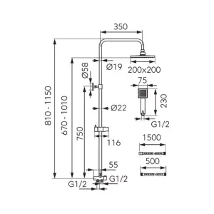 Casa si Gradina - Sanitare - Cazi si cabine de dus - Infinity.ro