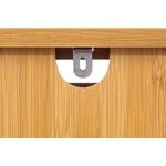 Casa si Gradina - Mobilier - Mobilier baie - Comode baie - Comoda 5Five Sicela cu 4 sertare, bambus, 40x30x98 cm, natur - Infinity.ro