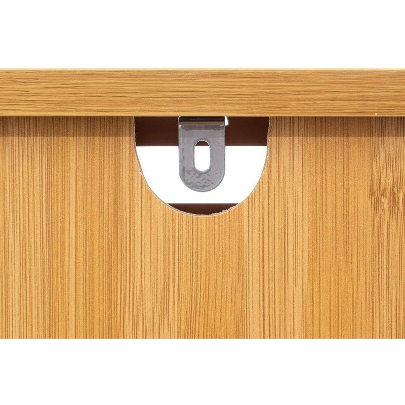 Casa si Gradina - Mobilier - Mobilier baie - Comode baie - Comoda 5Five Sicela cu 4 sertare, bambus, 40x30x98 cm, natur - Infinity.ro