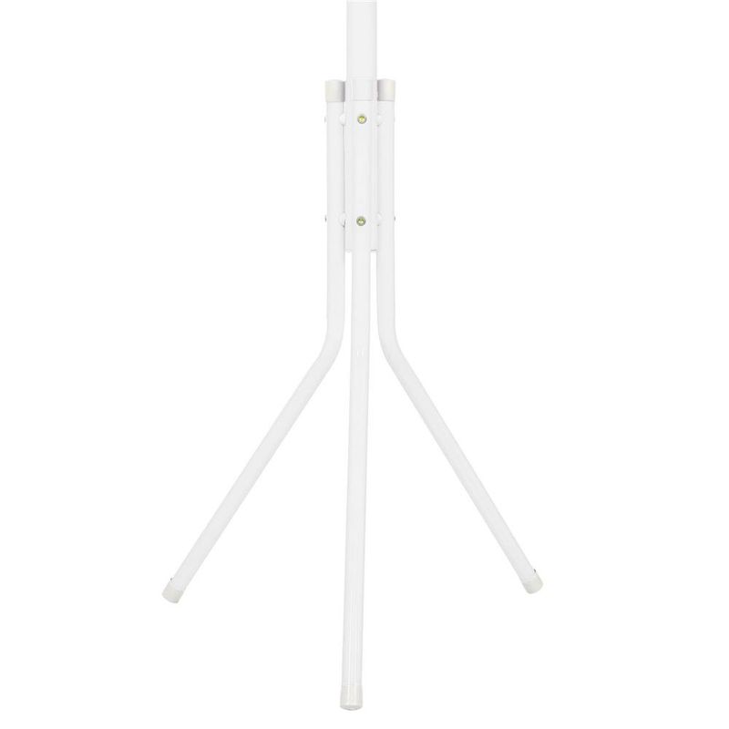 Casa si Gradina - Mobilier - Organizare si depozitare - Cuiere - Cuier tip pom metalic Sersimo, 12 agatatoare, 177cm, alb - Infinity.ro