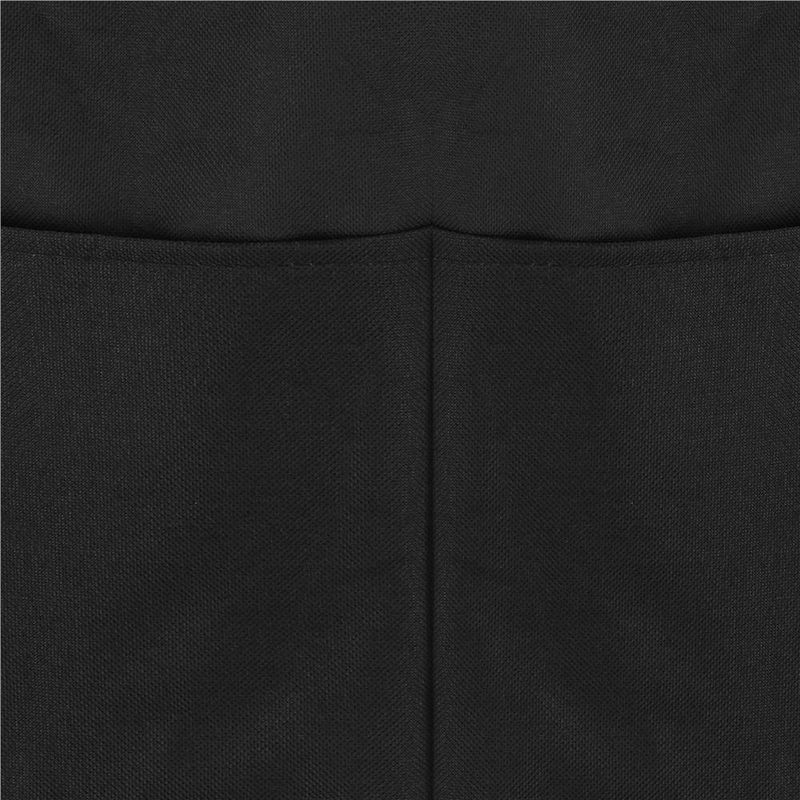 Market - Spalare si intretinere rufe - Uscatoare de rufe si accesorii - Cos de rufe cu 3 compartimente, cadru aluminiu, 68x40x60cm, 146 litri, negru - Infinity.ro