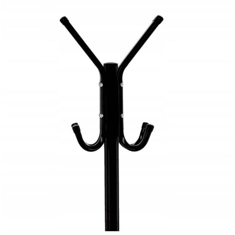 Casa si Gradina - Mobilier - Organizare si depozitare - Cuiere - Cuier hol metalic 178 cm, 12 carlige, design minimalist, negru - Infinity.ro