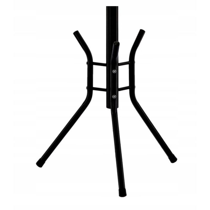 Casa si Gradina - Mobilier - Organizare si depozitare - Cuiere - Cuier hol metalic 178 cm, 12 carlige, design minimalist, negru - Infinity.ro