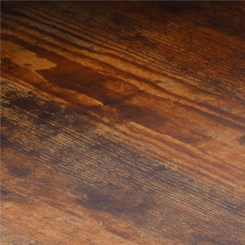 Casa si Gradina - Mobilier - Mese si birouri - Masute de cafea - Set 2 mese pentru cafea suprapozabile, cadru otel, 70x70x47 cm si 50x50x40 cm, maro - Infinity.ro
