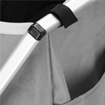 Market - Spalare si intretinere rufe - Uscatoare de rufe si accesorii - Cos de rufe cu 3 compartimente, cadru aluminiu, 60x40x68cm, 146 litri - Infinity.ro