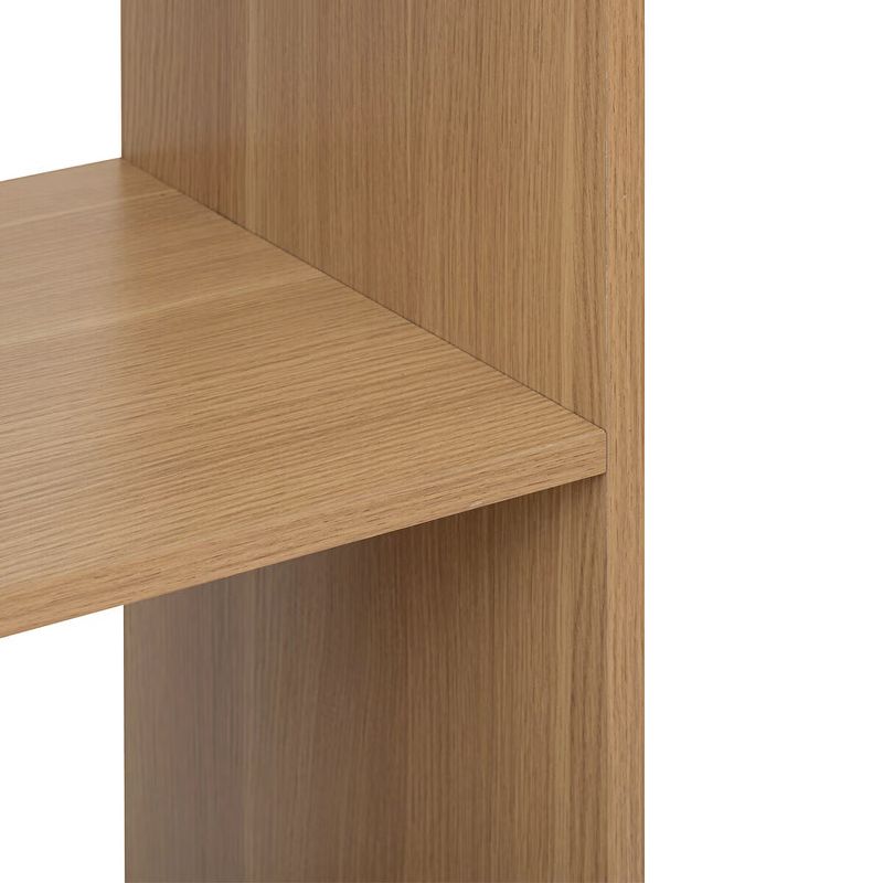 Casa si Gradina - Mobilier - Biblioteci si rafturi - Biblioteci - Biblioteca 5Five Tasso cu 5 rafturi, PAL, 63x30x159 cm, bej - Infinity.ro