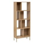 Casa si Gradina - Mobilier - Biblioteci si rafturi - Biblioteci - Biblioteca 5Five Tasso cu 5 rafturi, PAL, 63x30x159 cm, bej - Infinity.ro