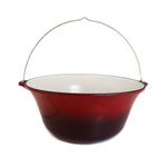 Casa si Gradina - Bucatarie si vesela - Vase pentru gatit - Oale si cratite - Ceaun, tuci, fonta, emailat, 10.8 L, Artool - Infinity.ro