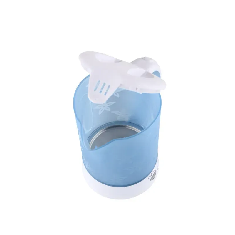 Electronice si Electrocasnice - Climatizare si sisteme de incalzire - Aparate racire aer - Ventilatoare - Cana electrica fierbator GALLET BOU518, 0,6 L, 650 W, alb cu albastru - Infinity.ro